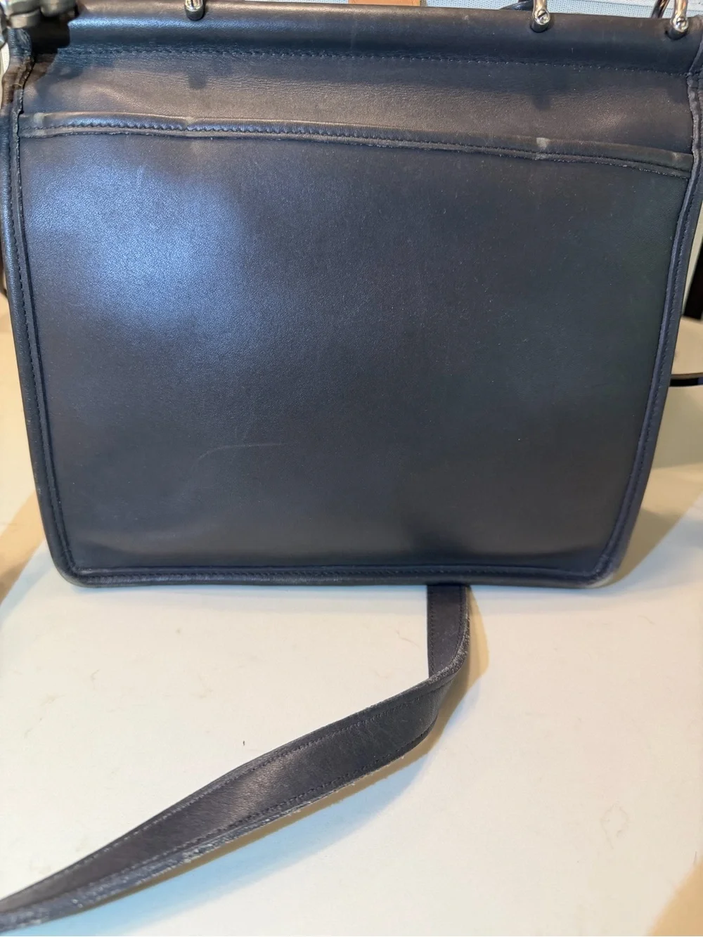 Vintage Coach Willis 9927 grey nickel